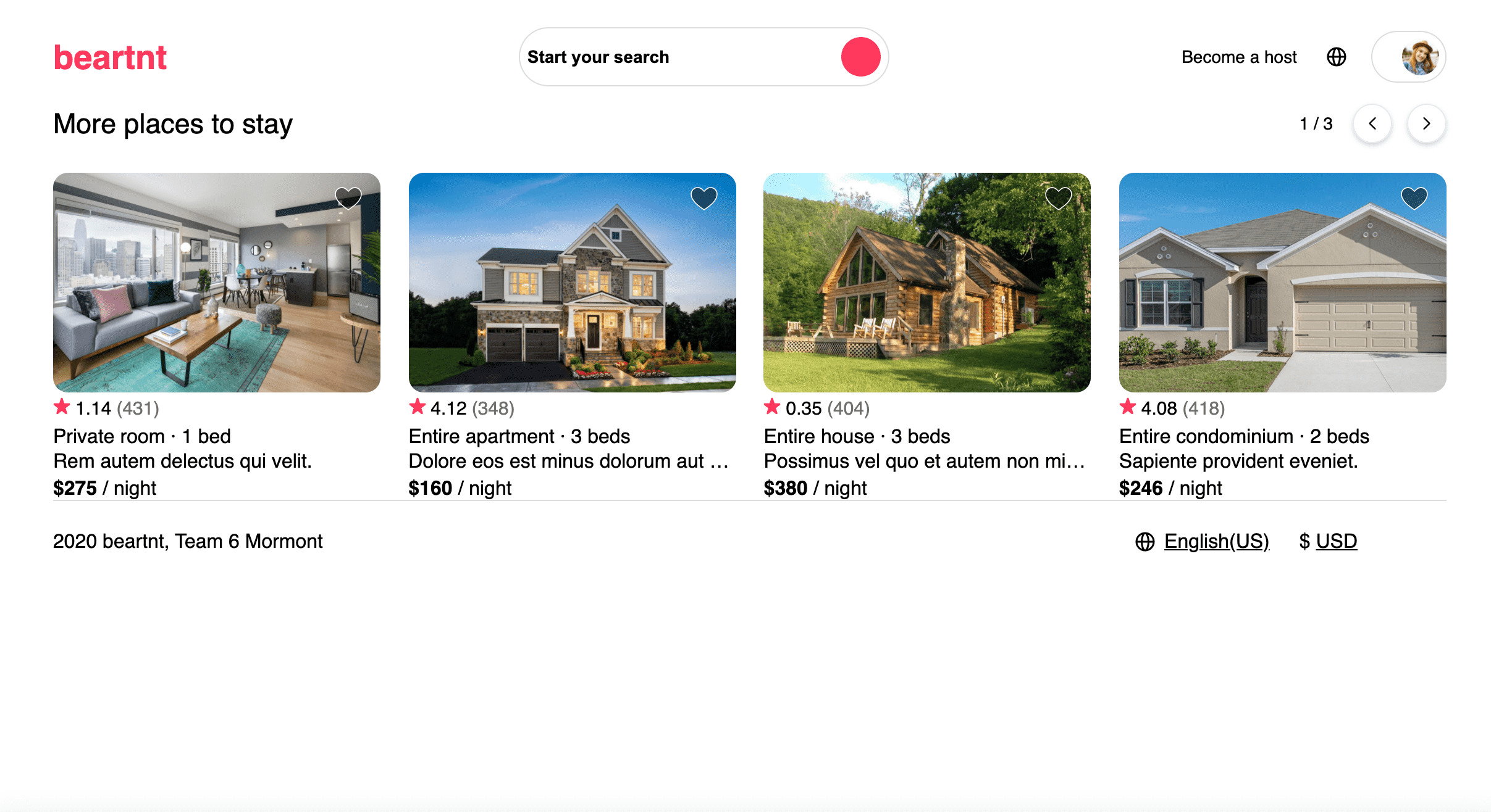 BearTNT Backend Microservice Backend