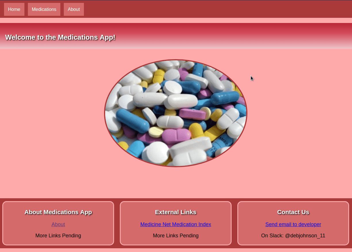Medications App